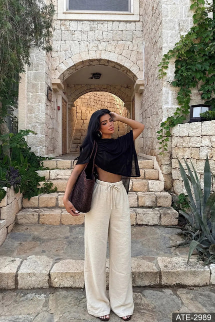 מכנס פשטן בצבע ביז׳